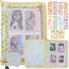Kpop Photocard Binder with 6 Stickers Sheet & 50 Shinning