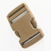 Duraflex 1.5” inch(38mm) Quick Side Release Buckle -Coyote Brown- Flat