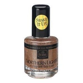 Northern Lights Hologram Top Coat Gold 0.5 oz Y