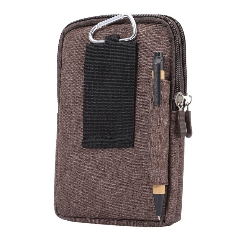 DFV Mobile Universal Multi Functional Vertical Stripes Pouch Bag Case