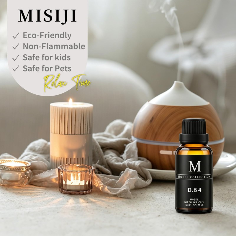 Hotel Collection Diffuser Oil-Dubai,30ML Luxury Essential Oils for Diffuser,Refill &