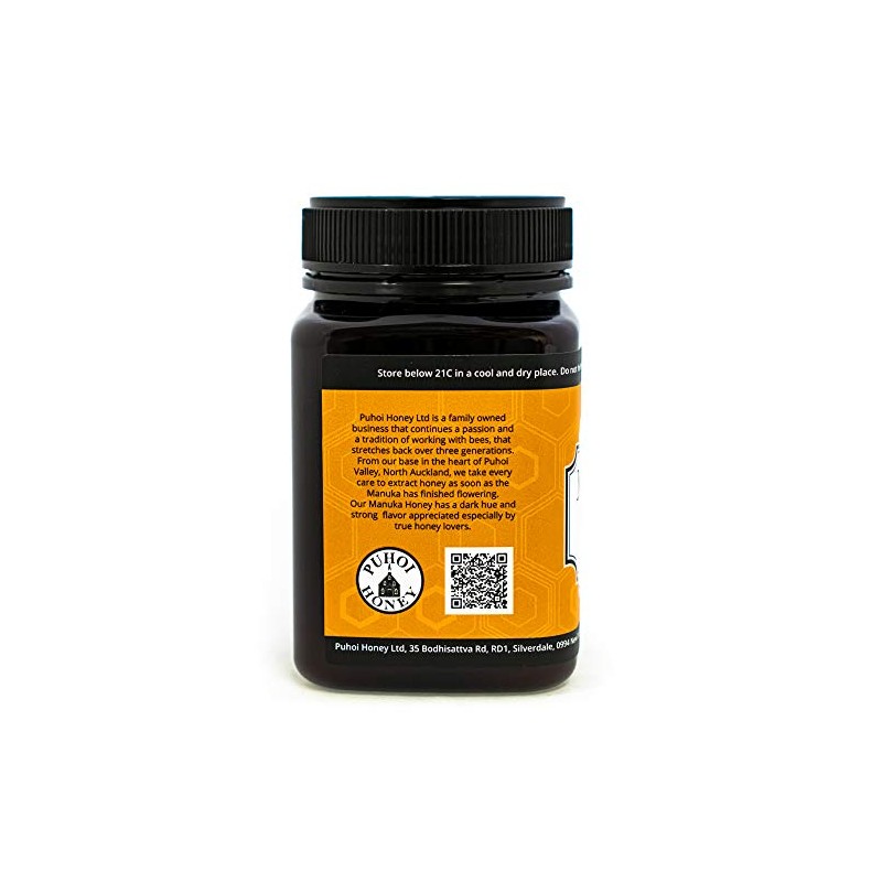 New Zealand 100% Pure Manuka Honey MGO 100+ 500g (17.6oz)