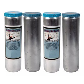 4 Veladoras Esotéricas Lluvia De Plata