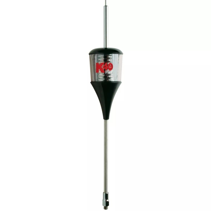 K40 6000 Watt 49" Trucker Antenna w/ Clear Housing TR40PLUSBC