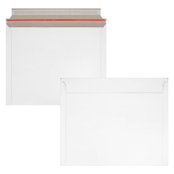 25 Pack 13.8 x11.2 inch Rigid Mailer Self Seal Photo