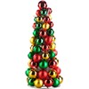 Britesta Bauble Christmas tree: set of 2 LED illuminated Christmas