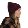 BUFF Unisex Knitted Hat, Maroon, One Size EU