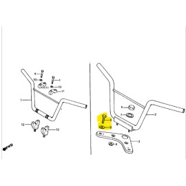 HONDA 1979- 87 HONDA Z50R Z50 R VINTAGE TRAIL FRONT FORK TOP BOLT (1979-87) OEM PARTS
