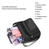 Gran Capacidad Bolso Bandolera Mujer Oxford Negro