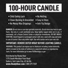 100-Hour Candle for Emergencies (12-Pack)