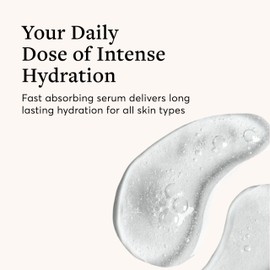 Silver Mirror Hyaluronic Acid Face Serum for All Skin Types, 1 fl oz