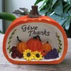 Table Resin Harvest Pumpkin - Thanksgiving Resin Pumpkin Desktop Statue