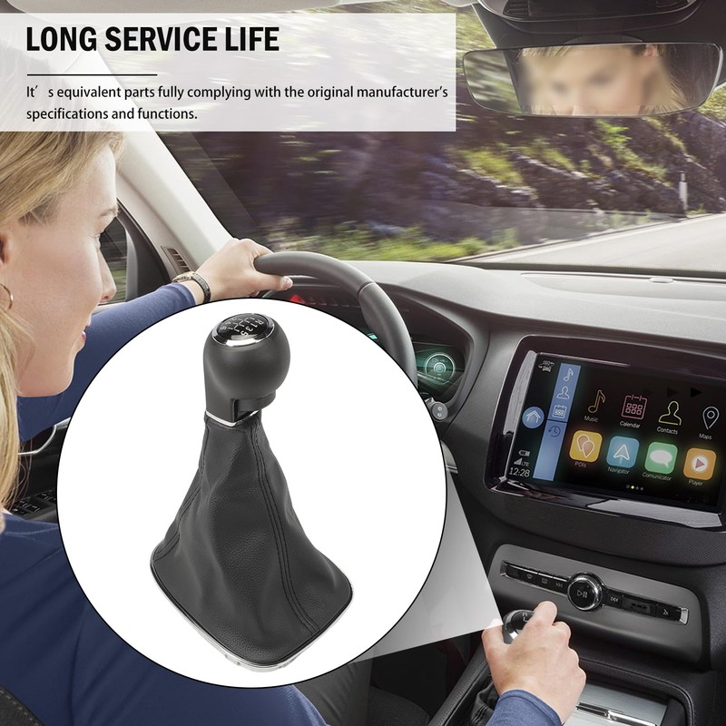 KASturbo 6 Speed Gear Stick Knob Lever Shift Boot Kit