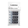 Lezyne 25g Threaded CO2 Bicycle Tire Inflation Cartridges - 30-Pack