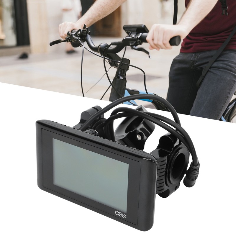 Electric Bike C961 LCD Display Waterproof Electric Bike Display Control