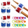 Row Counter and Crochet Stitch Marking Sets, Includes 12 Row