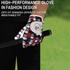 FINGER TEN Men's Golf Gloves Left Right Hand Leather with