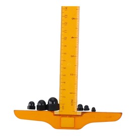 Nylon Acorn Nuts 70Pcs M3/M4/M5/M6/M8/M10 Metric Size Black Dome Head Hex Nuts for Bolt