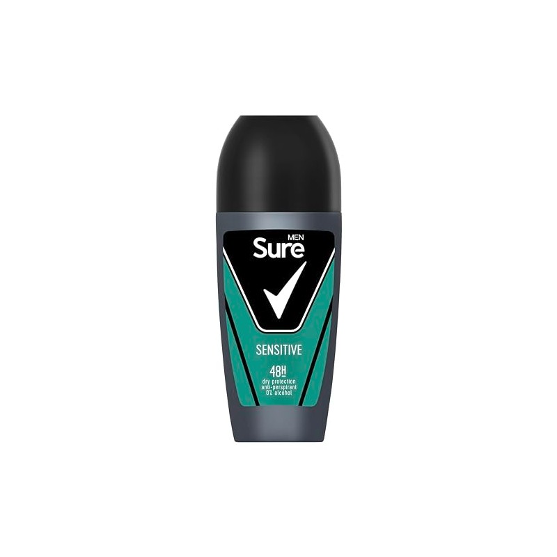 Sure Sensitive Antiperspirant Roll On 50 ml