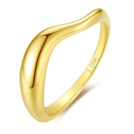 Stocking Stuffers Holiday Outfits for Women 2024 Gold Rings for Women Gold Wave Ring Dainty Antique Rings Wave Band Ring Jewelry Gift