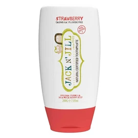 Jack N' Jill Kids Natural Toothpaste, Mega Berry Natural Toothpaste, Strawberry 200g