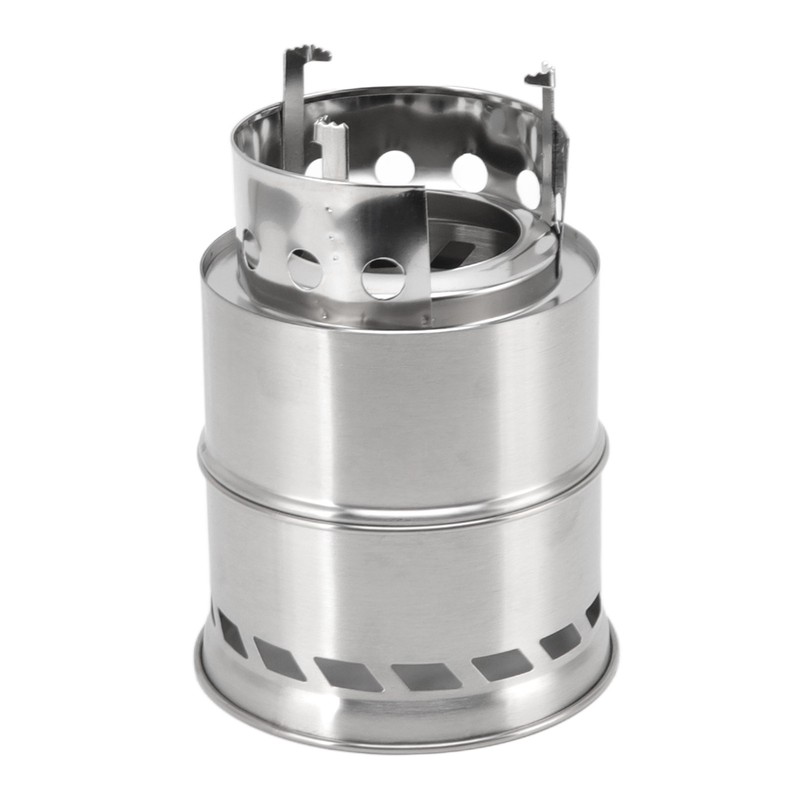 Mini Alcohol Stove for Camping Hiking Stainless Steel Campfire Stove