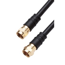 4JW5FFSB(B) DX Antenna Processing Cable, 16.4 ft (5 m), 4K/8K (3224MHz) Broadcasting, 4C, Black