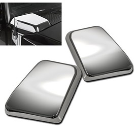 ZMAUTOPARTS Side Air Intake Hood Vent Cover Chrome Bezel Compatible with 2003-2009 Hummer H2