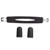 Alomejor Plastic Luggage Pull Handle Black Flexible Spare Strap Handle