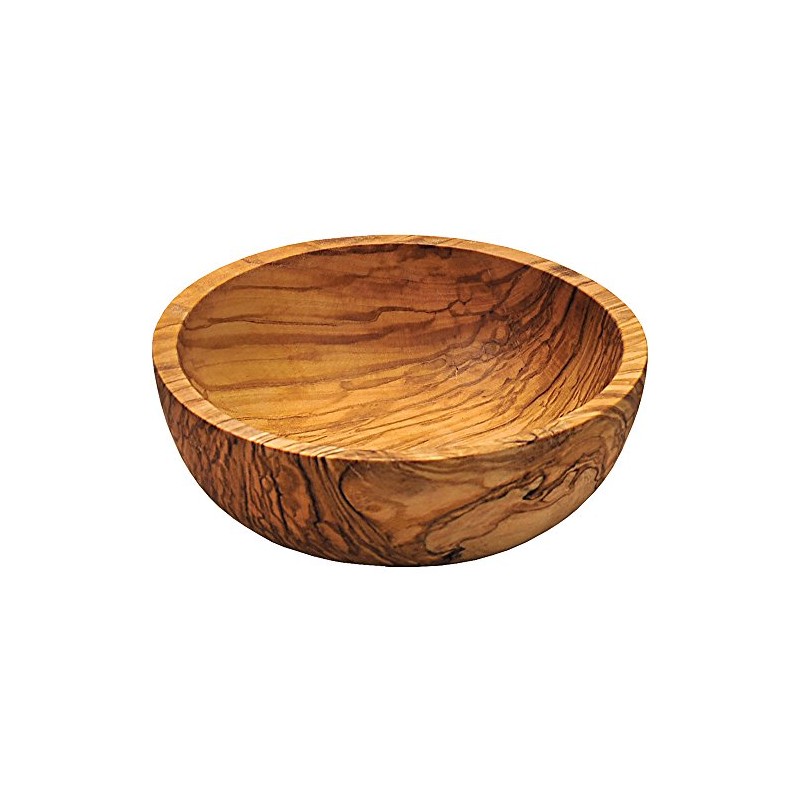Kesper Bowl 15cm of Olive Wood, Brown, 15 cm