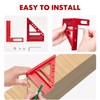 3D Multi-Angle Carpenter Hole Scribing Ruler, Aluminum Alloy Multi Angle