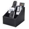 MoonSing Tv Remote Control Holder Organizer Box with 3 Compartment,