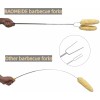 Raomide RAOMEIDE 32인치 대형 핫도그 로스팅 스틱 스모어스 파이어 피트