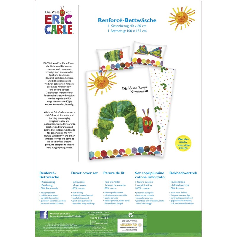 Herding 'Very Hungry Caterpillar' Bed Linen