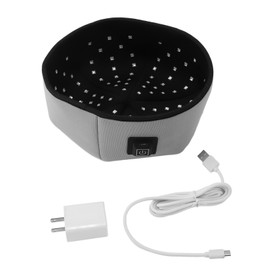 Near Infrared Light Cap Adjustable USB C 660nm Red 830nm Near Infrared Wearable Heating Hat Device for Hair Health