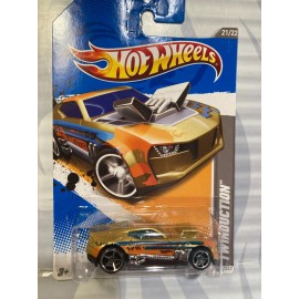 Hot Wheels 2012 HOT WHEELS  ''HW CODE CARS'' #246 = TWINDUCTION = GOLD  ,int