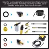 AHRLIC Pressure Washer O Ring Nozzle Set for Karcher, Compatible