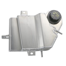 Aluminum Coolant Overflow Tank compatible with Ford 6.0L V8 2003 2004 2005 2006 2007