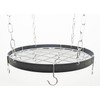 Rogar International Corporation 8015 Round Pot Rack with Grid in
