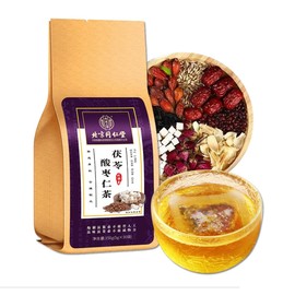 Suanzaoren Poria Lily Tea 150g (5g*30bag) 5.29OZ, Good night tea Barley tea