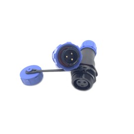 Connector Aviation Plug SP13 3-Pin Male Plug and Female Socket Cable Connector IP68 3 Pin Waterproof Round Connector In-Line Type Aviation Plug 250V 13A