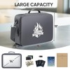 BALEINE Fireproof Document Bag with Lock, Portable Waterproof Fire Proof
