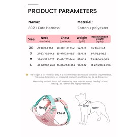 UNA MASCOTA Pechera Arnés para Perros pequeños, Arnés para Perro Ajustable Reflectante Transpirable con Correa 1.5m (Amarillo, M)