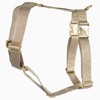 Nylon No Pull Dog Harness with Gold Metal Buckles,Easy Walking