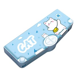 Hjm Hjq Z Caja De Lápices De Dibujos Animados, Caja De Gato