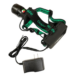 Elusive Wildlife 3-in-1 LED Headlamp Kit with Adjustable Beam for Hunting, Hiking and Camping-Dimmable, Zoomable led headlamp with Over 200 Yards Distance High Power headlamps for Hunters