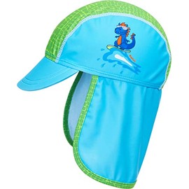 Playshoes Swimming Cap Headgear Unisex Children, Dinosaur, 53, dino