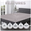 GC GAVENO CAVAILIA 25 cm Kingsize Fitted Bed Sheets- Ultra