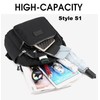 GFM® Waterproof Womens Nylon Backpack Rucksack - Holidays, Travel, Casual