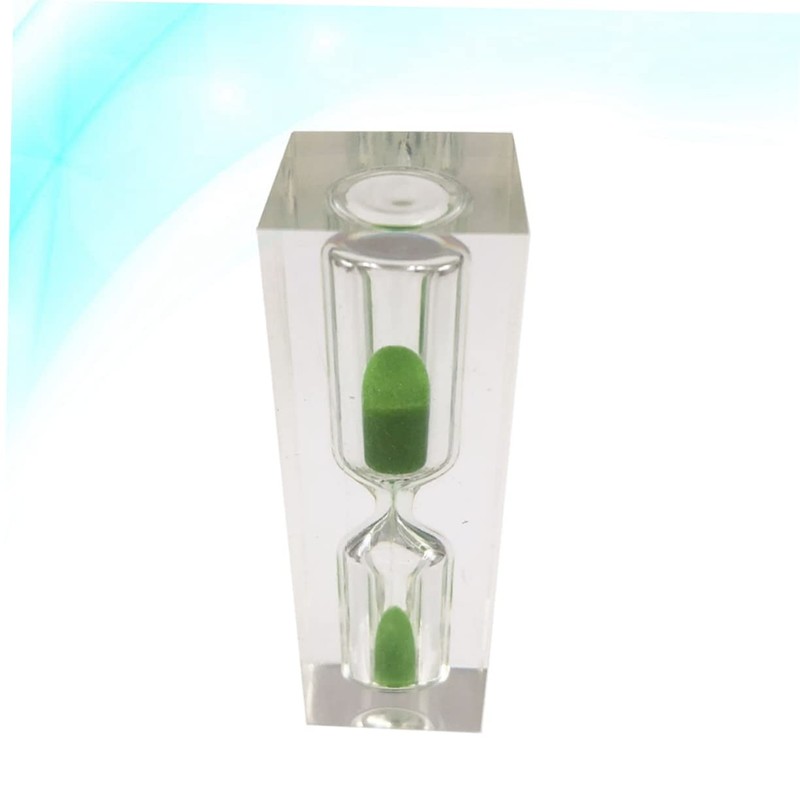 STOBAZA Creative Crystal Sandglass Timer for Green Sand Clock Decoration